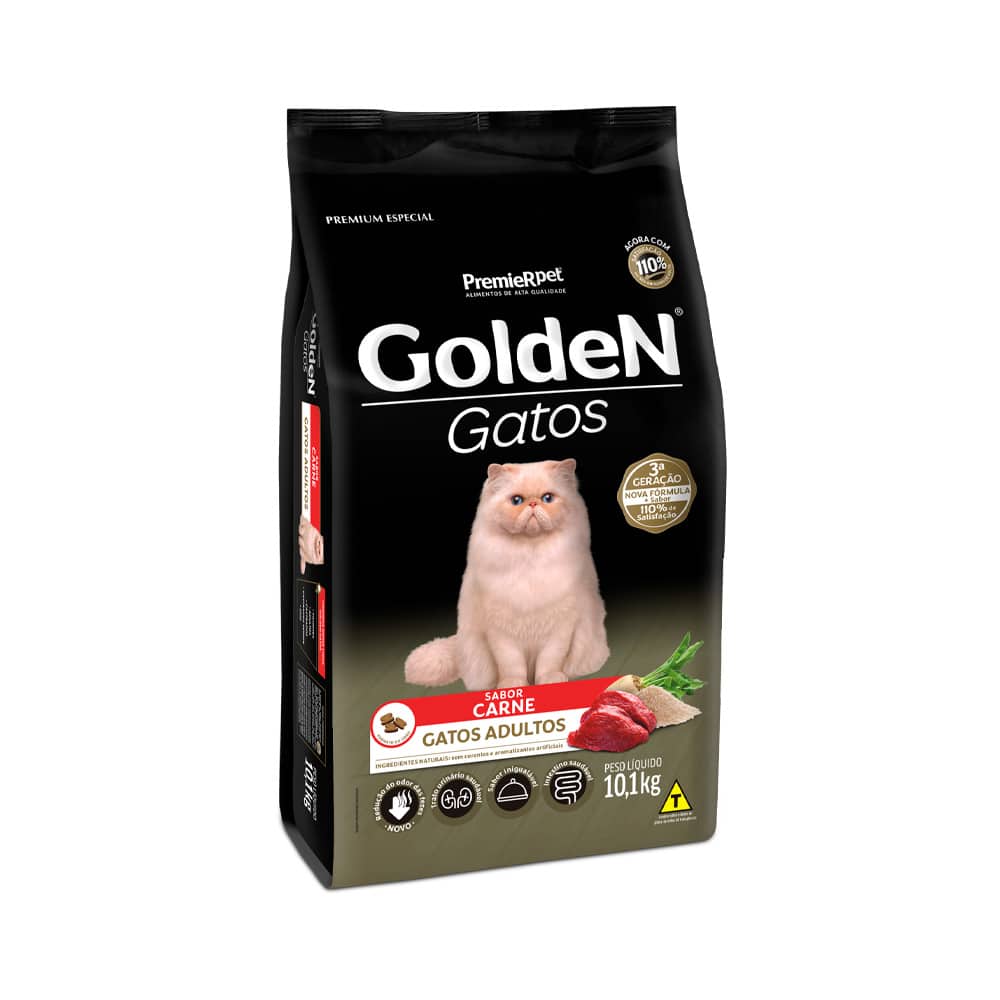 Ração GoldeN para gatos adultos